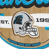 YouTheFan Carolina Panthers Fan Cave Sign
