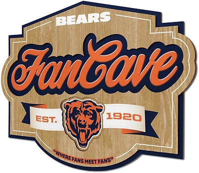 YouTheFan Chicago Bears Fan Cave Sign