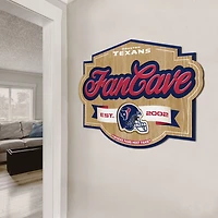 YouTheFan Houston Texans Fan Cave Sign