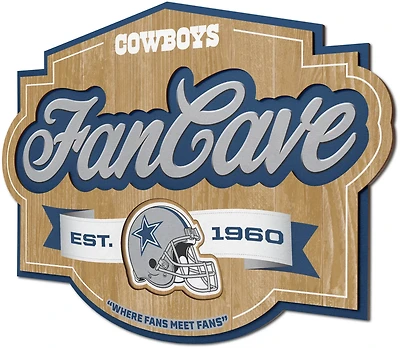 YouTheFan Dallas Cowboys Fan Cave Sign