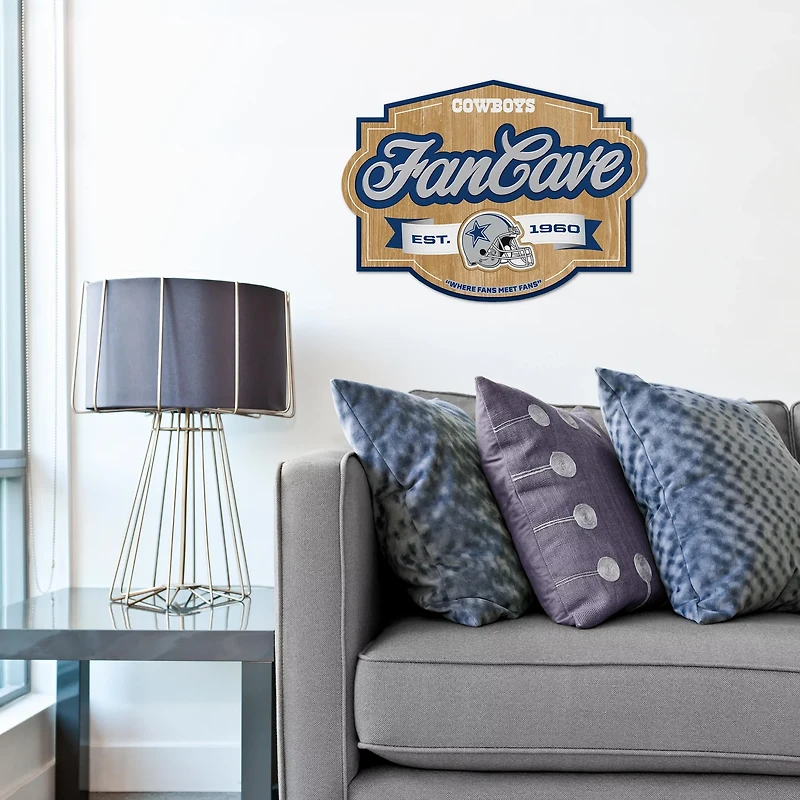 YouTheFan Dallas Cowboys Fan Cave Sign