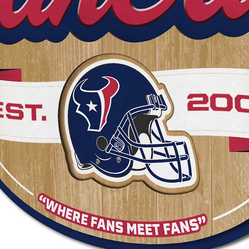 YouTheFan Houston Texans Fan Cave Sign