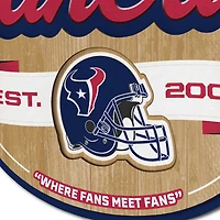YouTheFan Houston Texans Fan Cave Sign