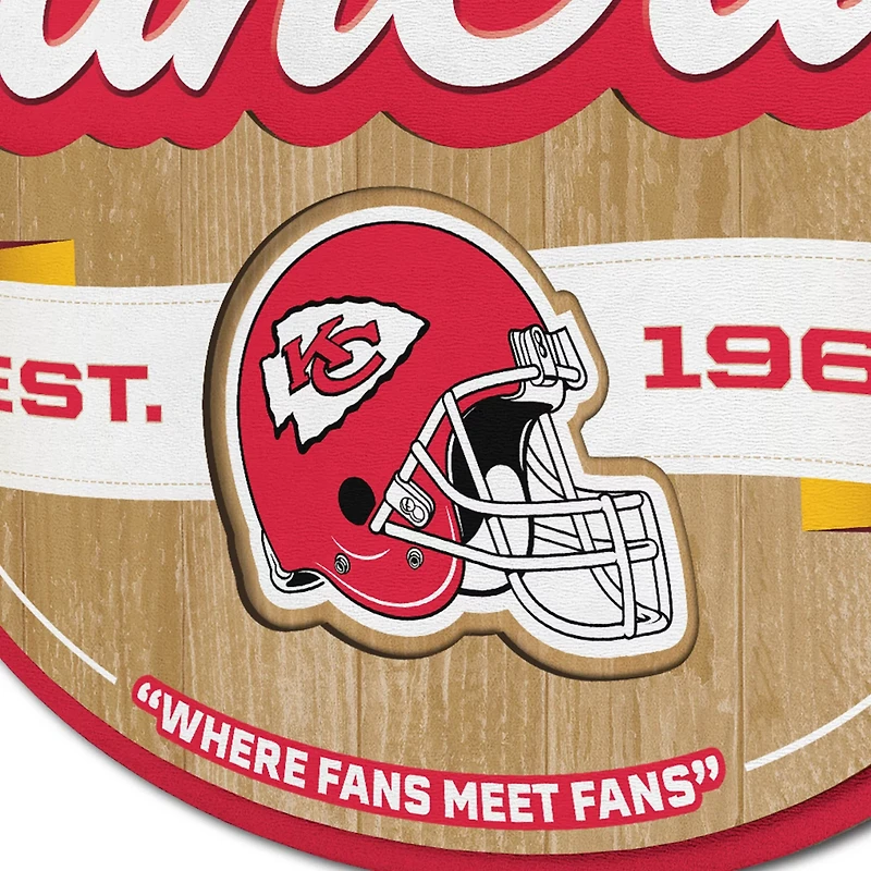 YouTheFan Kansas City Chiefs Fan Cave Sign