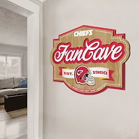 YouTheFan Kansas City Chiefs Fan Cave Sign