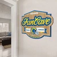YouTheFan Los Angeles Rams Fan Cave Sign