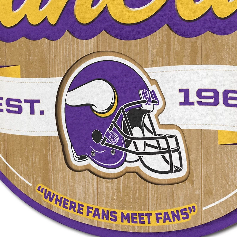 YouTheFan Minnesota Vikings Fan Cave Sign