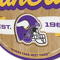 YouTheFan Minnesota Vikings Fan Cave Sign