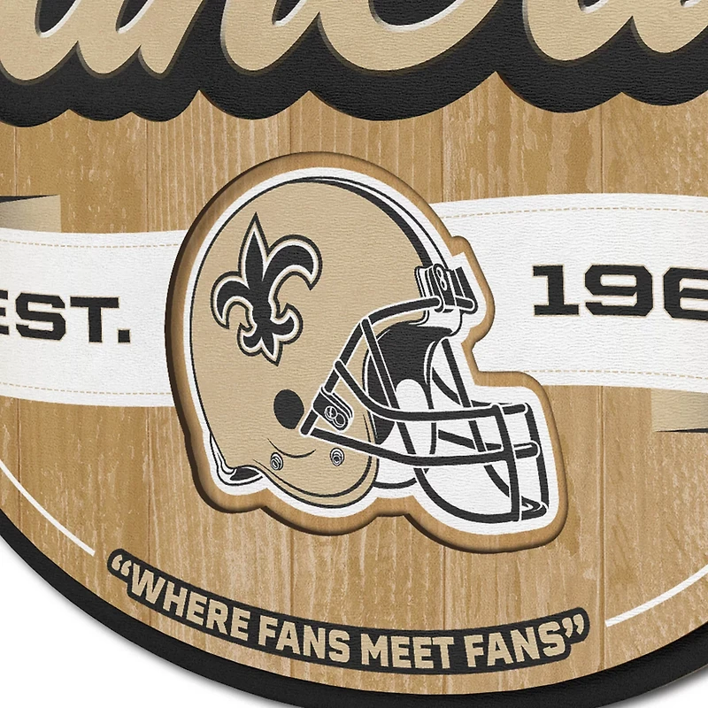YouTheFan New Orleans Saints Fan Cave Sign