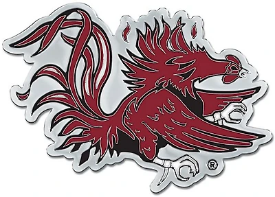 WinCraft University of South Carolina Color Chrome Free Form Auto Emblem