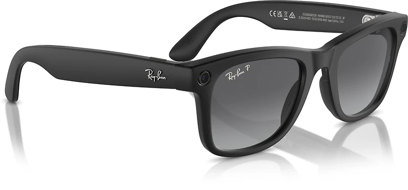 Ray-Ban Wayfarer Meta Wide Polarized Sunglasses