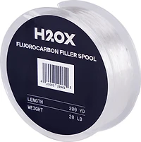 H2OX 200 yard Flourocarbon Filler Spools