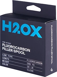 H2OX 200 yard Flourocarbon Filler Spools