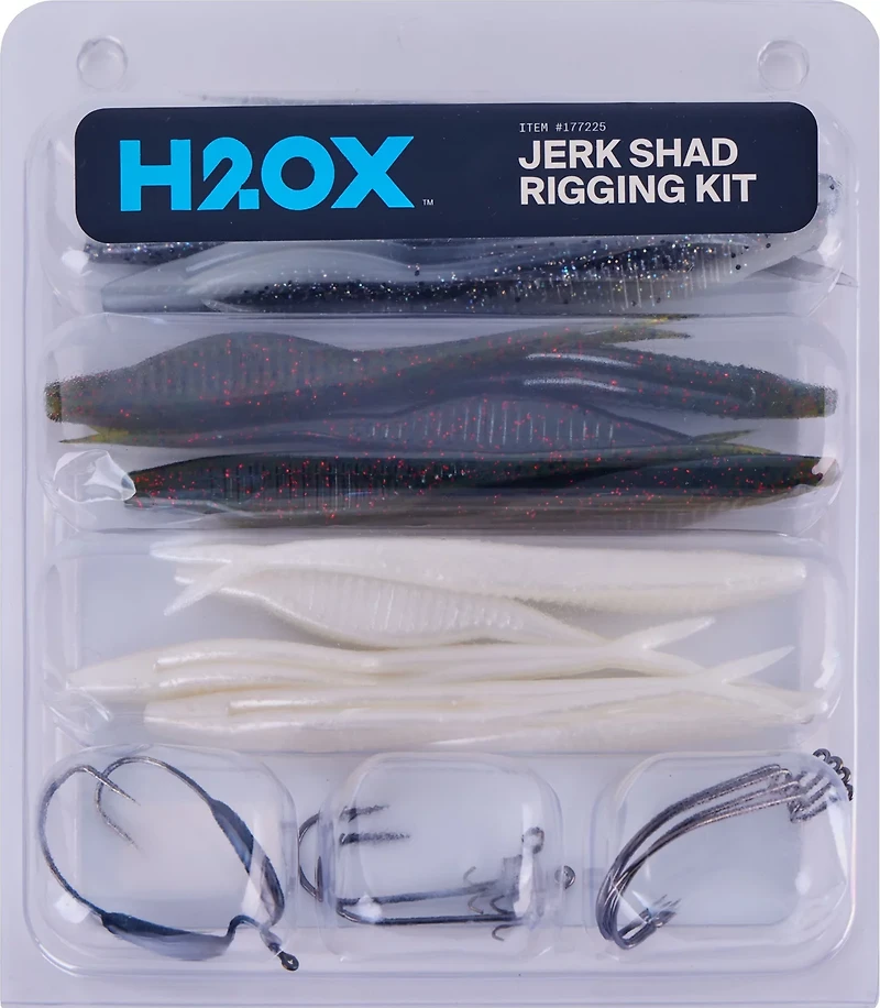 H2OX 5 in Jerk Shad Rigging Kit