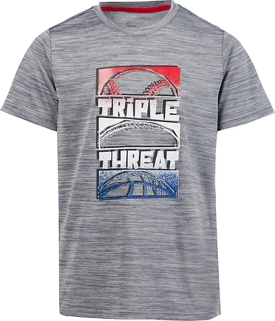 BCG Boys' Turbo Triple Threat T-shirt