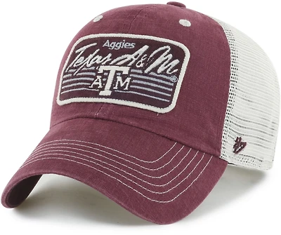 '47 Adults' Texas A&M University Primary Logo Five Point Clean Up Cap