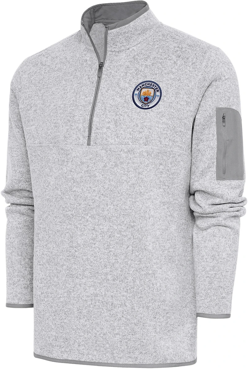 Antigua Men's Manchester City FC Elevate 1/4-Zip Pullover