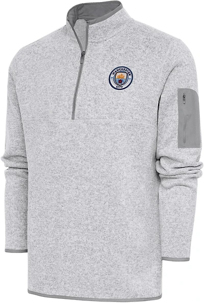 Antigua Men's Manchester City FC Elevate 1/4-Zip Pullover