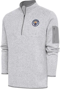 Antigua Men's Manchester City FC Elevate 1/4-Zip Pullover