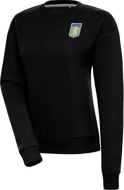 Antigua Women's Aston Villa FC Takeover Crew Neck Sweatshirt