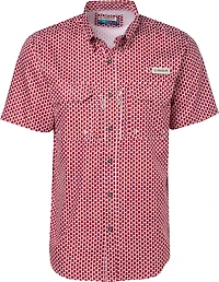 Magellan Outdoors Men's Alabama Local State Print Button-Down Shirt