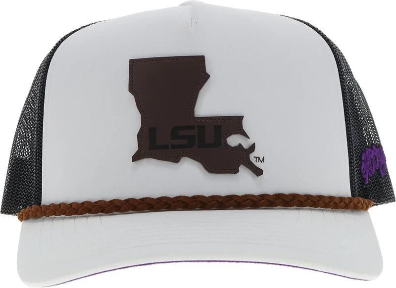 Hooey Louisiana State University State Patch Trucker Hat