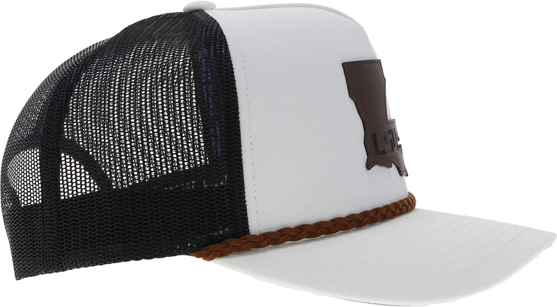 Hooey Louisiana State University State Patch Trucker Hat