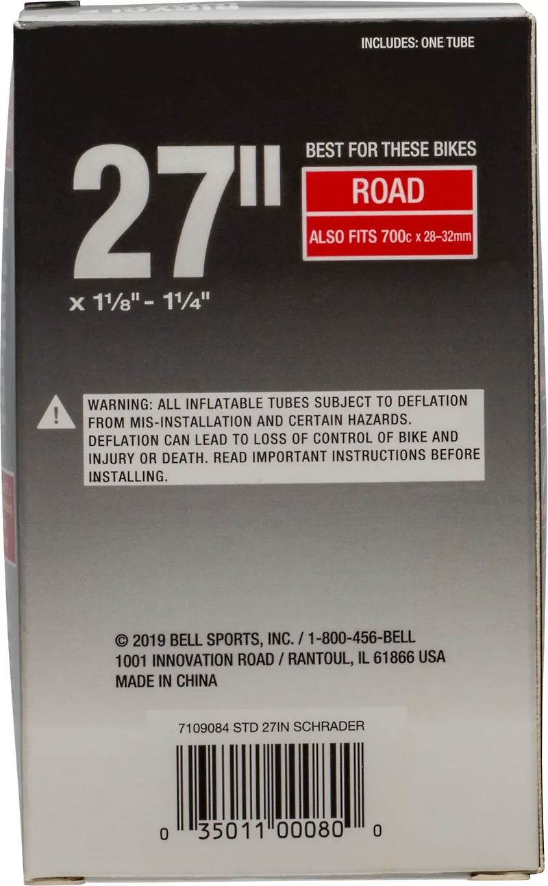 Bell 27" Standard Inner Tube