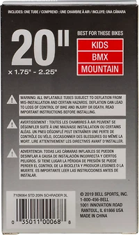 Bell 20" Universal Inner Tube