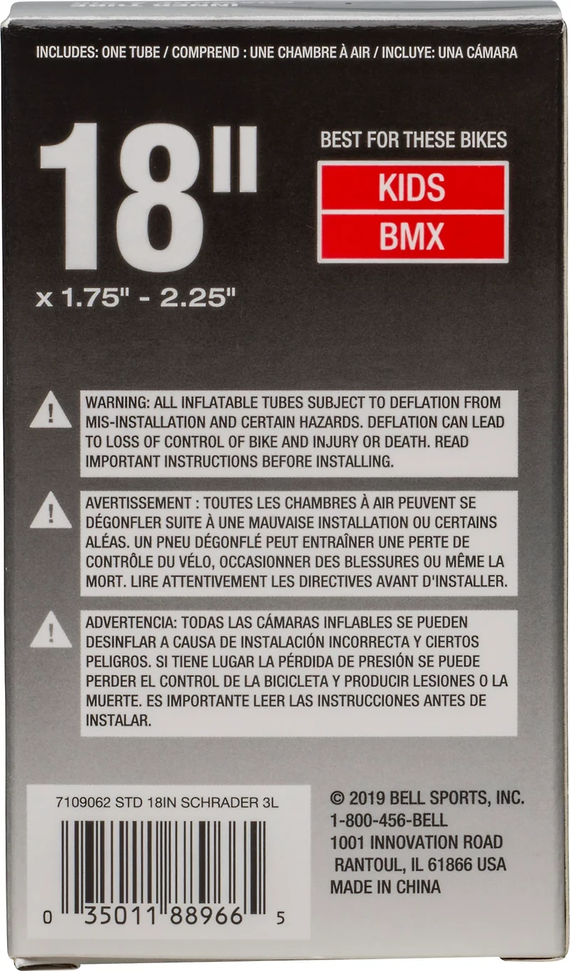Bell 18" Universal Inner Tube
