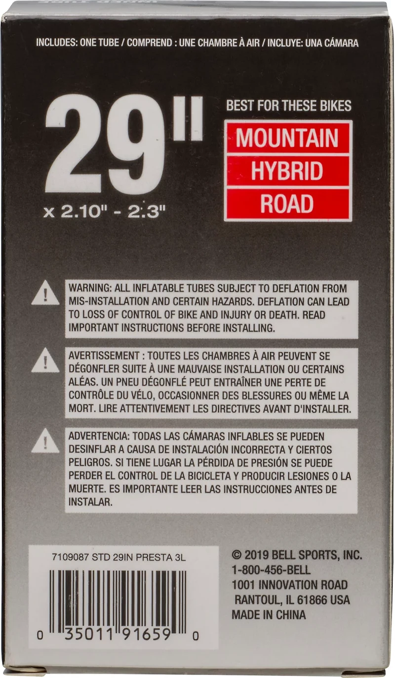 Bell Standard 29" Inner Tube