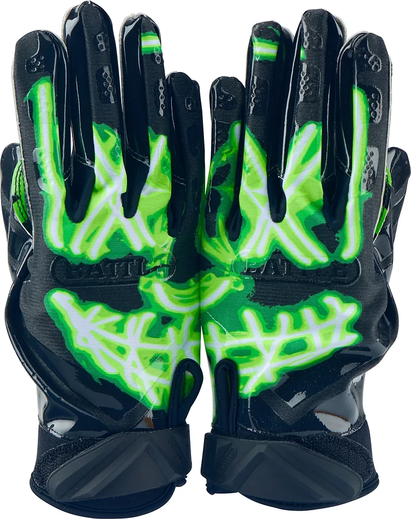 Battle Adults' Nightmare 2.0 Football Gloves