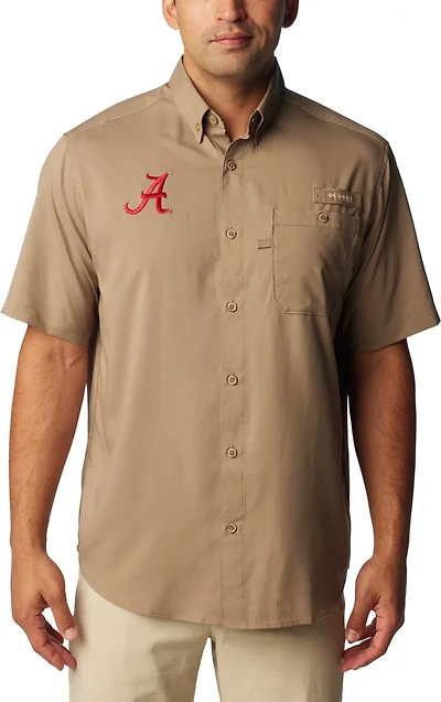 Columbia Sportswear Men's University of Alabama PHG Bucktail Button Down Shirt