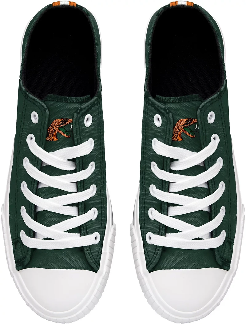 FOCO Unisex Florida A&M University SMU Canvas Shoes