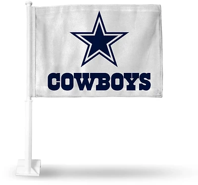 Tag Express Dallas Cowboys Wordmark Double-Sided Car Flag