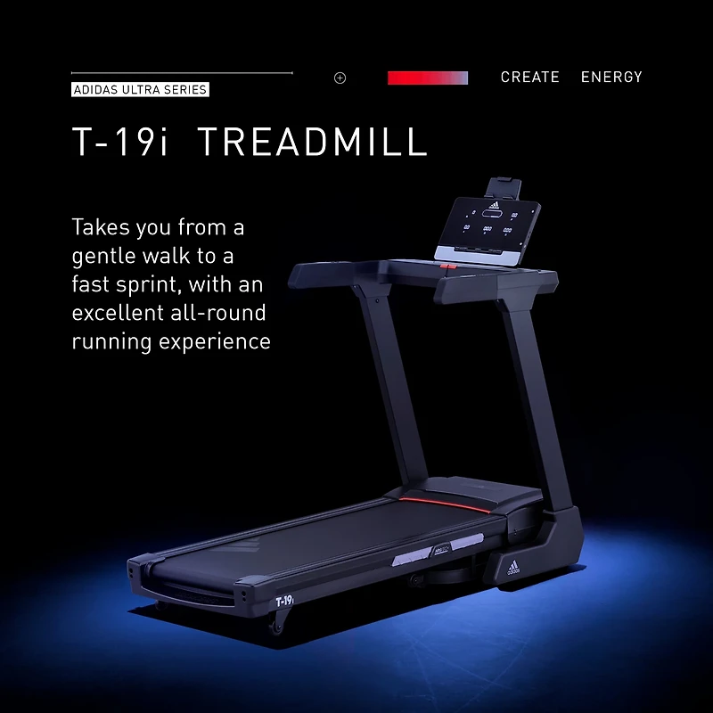adidas T-19i Bluetooth Treadmill