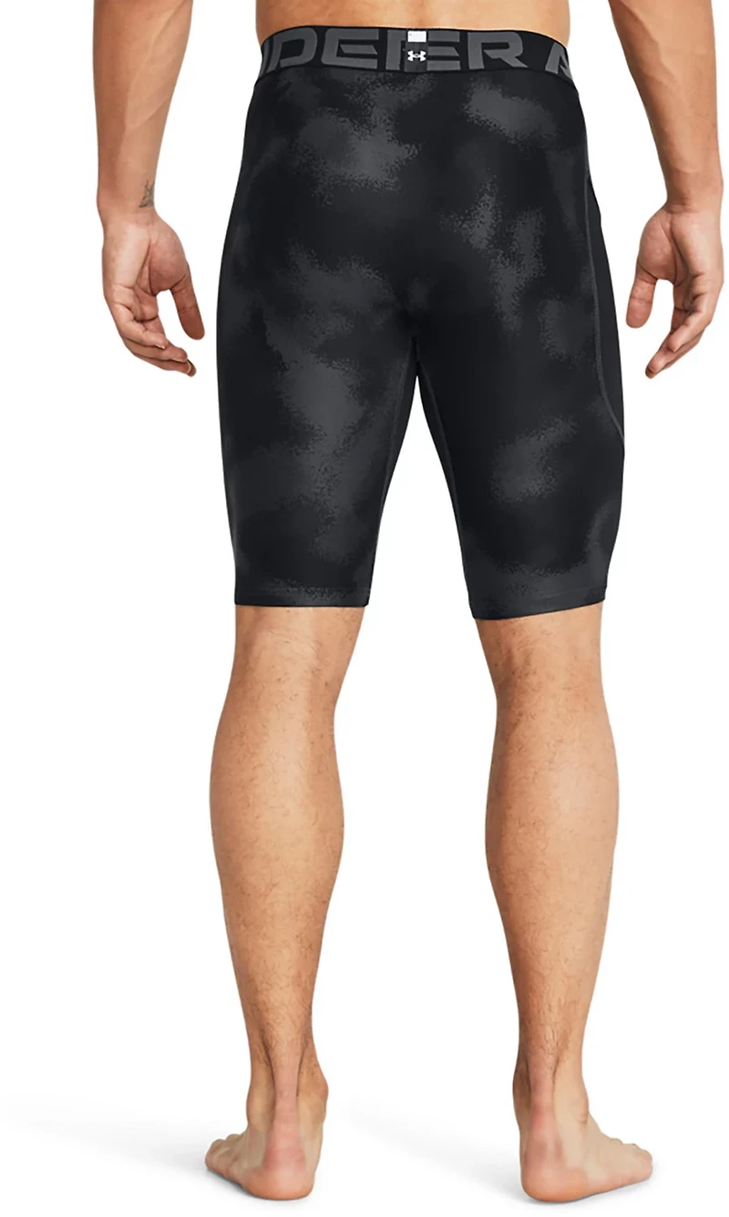 Under Armour Men's HeatGear Printed Long 10 Shorts
