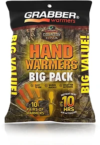 Grabber Mossy Oak DNA Hand Warmer 10-Pack