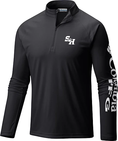 Columbia Sportswear Men's Sam Houston State University Terminal Tackle 1/4 Zip Sweatshirt