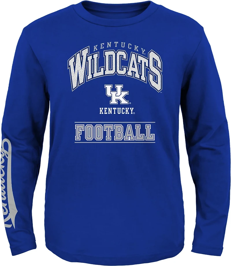 Outerstuff Youth University of Kentucky Big Timer Long Sleeve T-shirt