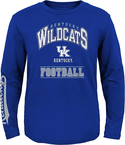 Outerstuff Youth University of Kentucky Big Timer Long Sleeve T-shirt