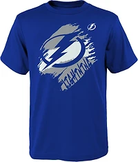 Outerstuff Youth Tampa Bay Lightning Knock Out T-shirt