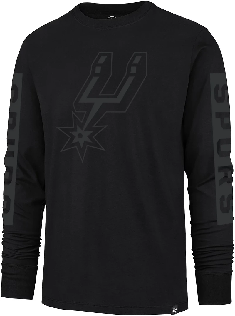 '47 Men's San Antonio Spurs Phantom Franklin Long Sleeve T-shirt