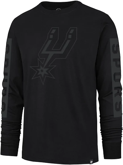 '47 Men's San Antonio Spurs Phantom Franklin Long Sleeve T-shirt