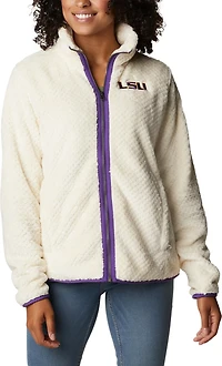 Columbia LSU Tigers Fireside II Sherpa Full-Zip Jacket
