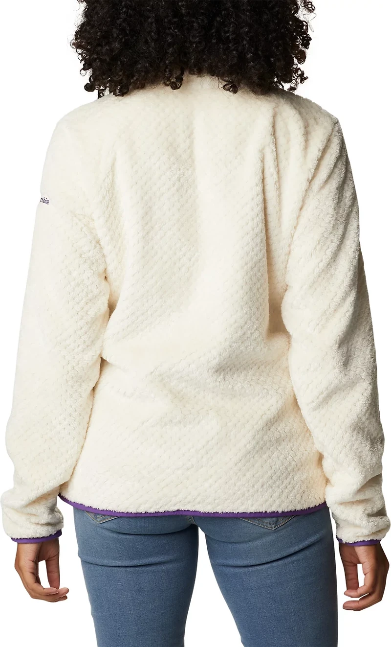 Columbia LSU Tigers Fireside II Sherpa Full-Zip Jacket