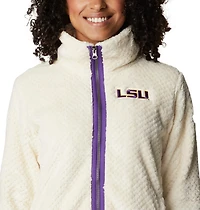 Columbia LSU Tigers Fireside II Sherpa Full-Zip Jacket