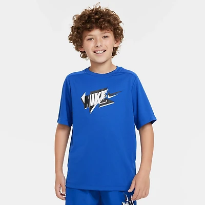 Nike Boys' Dri-FIT Multi SSNL Graphic Short Sleeve Shirt