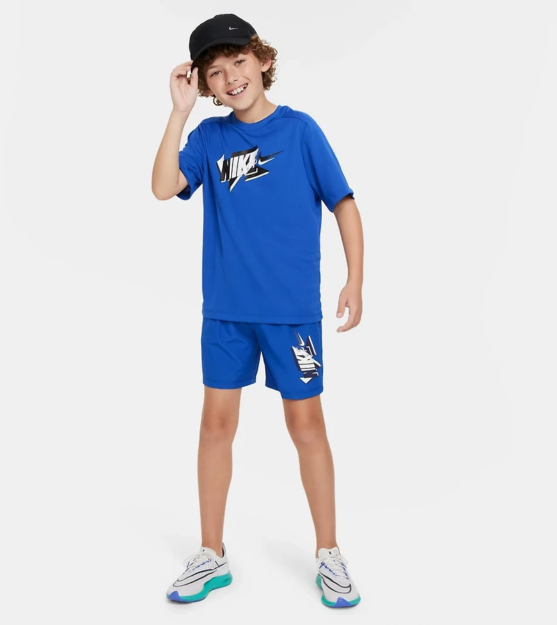 Nike Boys' Dri-FIT Multi SSNL Graphic Short Sleeve Shirt