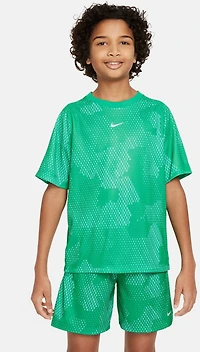 Nike Boys' Dri-FIT Multi AOP Short Sleeve Shirt